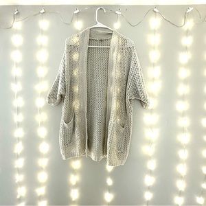 Urban Outfitters/Ecote Crochet Cream Sweater, XS